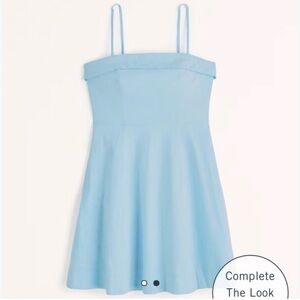 Abercrombie & Fitch Light Blue Mini Dress